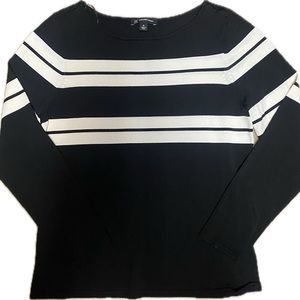 INC size XL black and cream top in brand new condition.